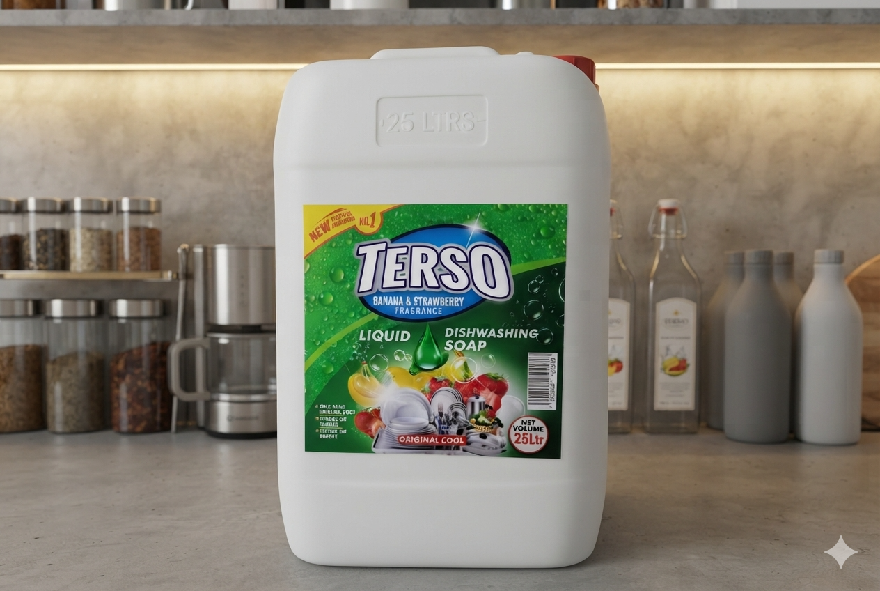 Terso Banana & Strawberry Dishwashing Soap (25L)